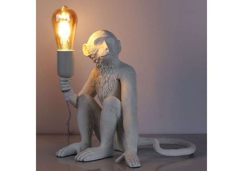 Lampe design singe en résine "Rila" - L4031-MS1 - Barcelona LED