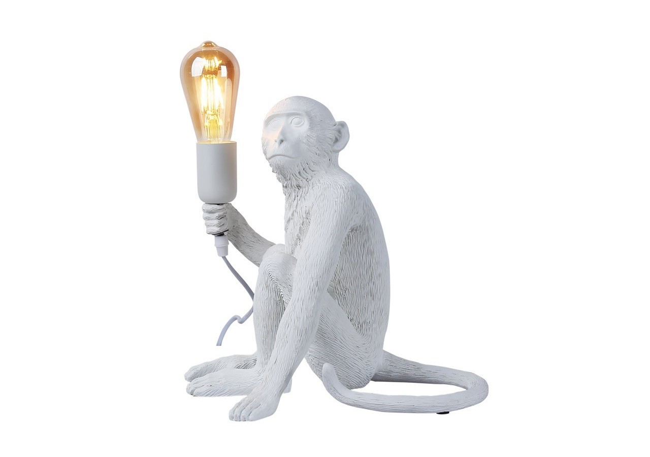 Lampe design singe en résine "Rila" - L4031-MS1 - Barcelona LED