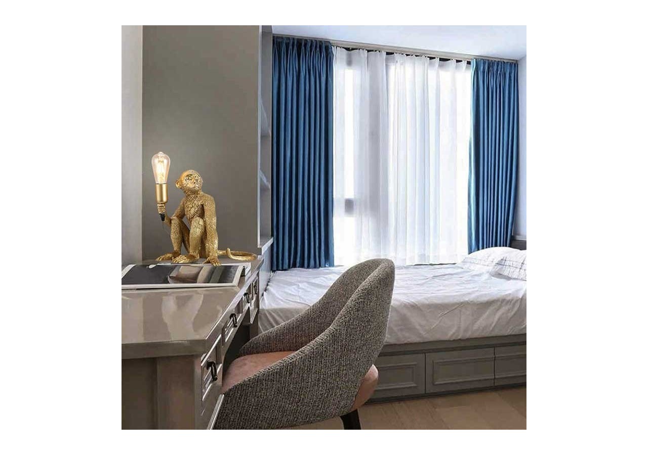 Lampe design singe en résine "Rila" - L4030-MS1 - Barcelona LED