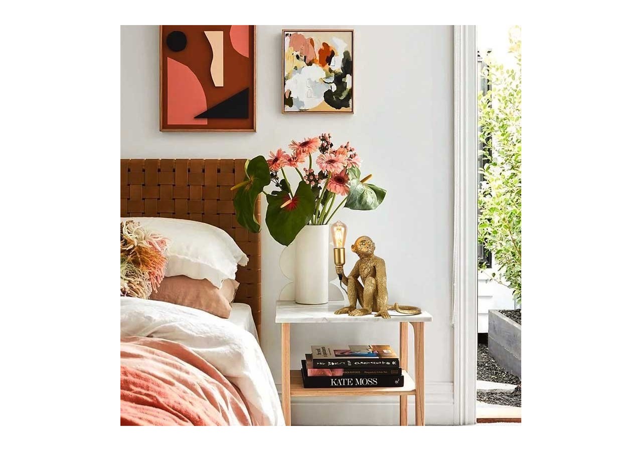 Lampe design singe en résine "Rila" - L4030-MS1 - Barcelona LED