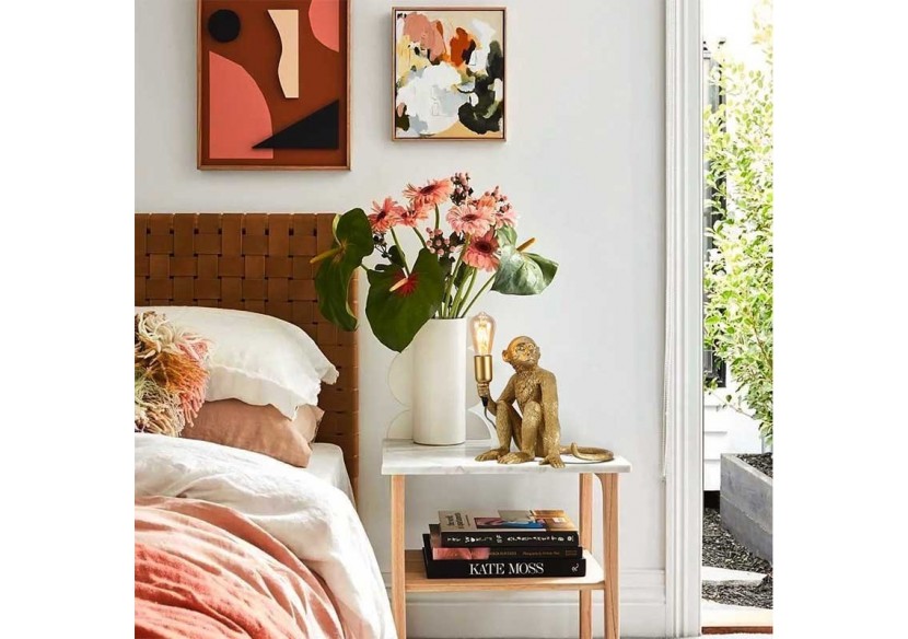 Lampe design singe en résine "Rila" - L4030-MS1 - Barcelona LED