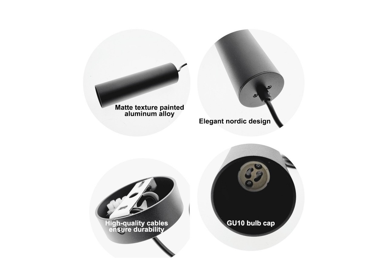 Suspension "Selman" GU10 - LN3006-N - Barcelona LED