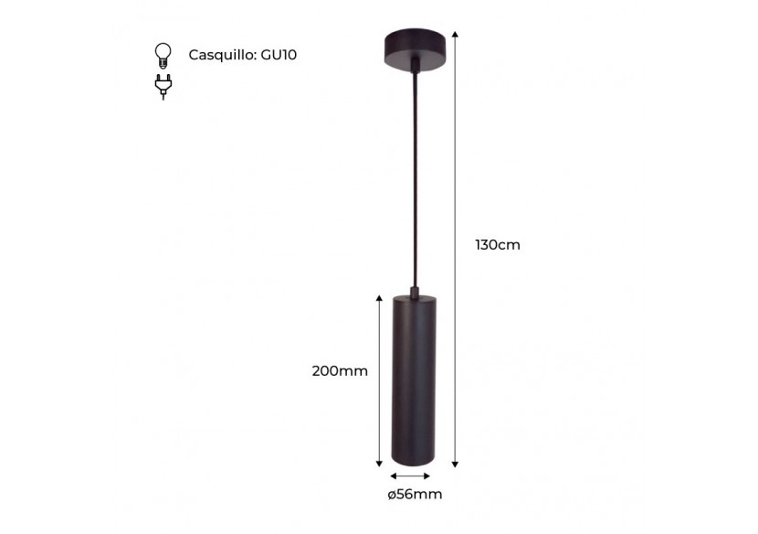 Suspension "Selman" GU10 - LN3006-N - Barcelona LED