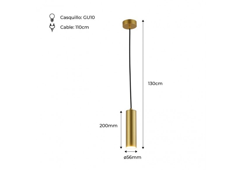 Suspension "Selman" GU10 - LN3006-D - Barcelona LED