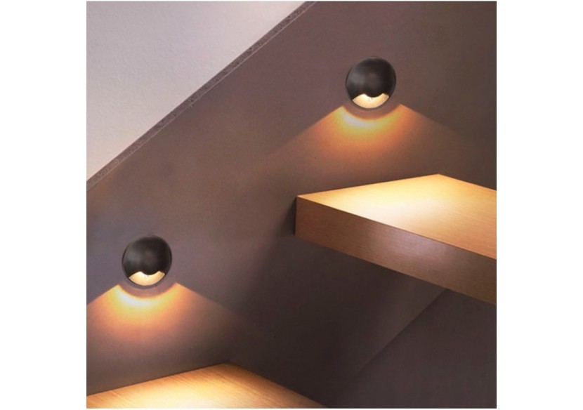 Spot LED encastrable au sol IP67 0,75W 12V-DC - BA50012-BC-N - Barcelona LED