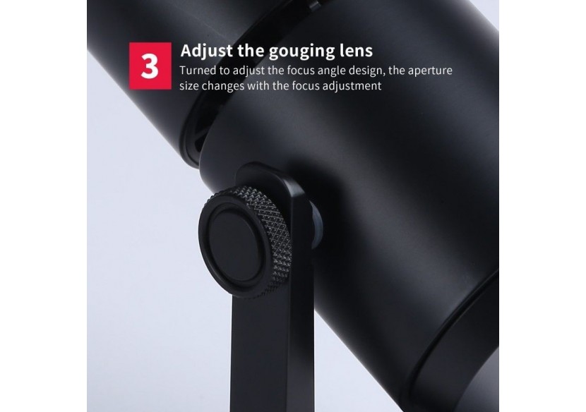 Spot LED COB encastrable 12W "Coopen" orientable avec zoom - L215-N - Barcelona LED