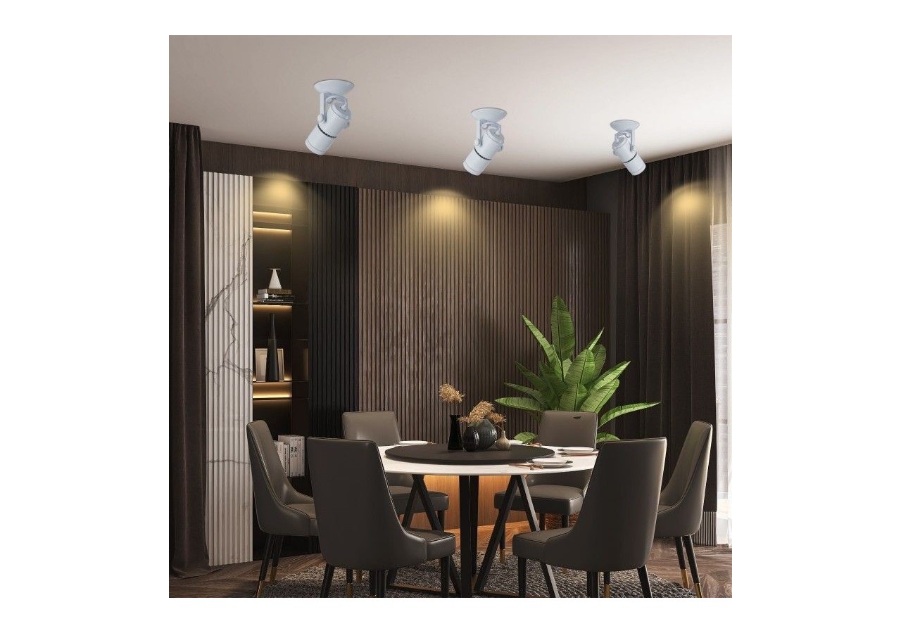 Spot LED COB encastrable 12W "Coopen" orientable avec zoom - L215-B - Barcelona LED