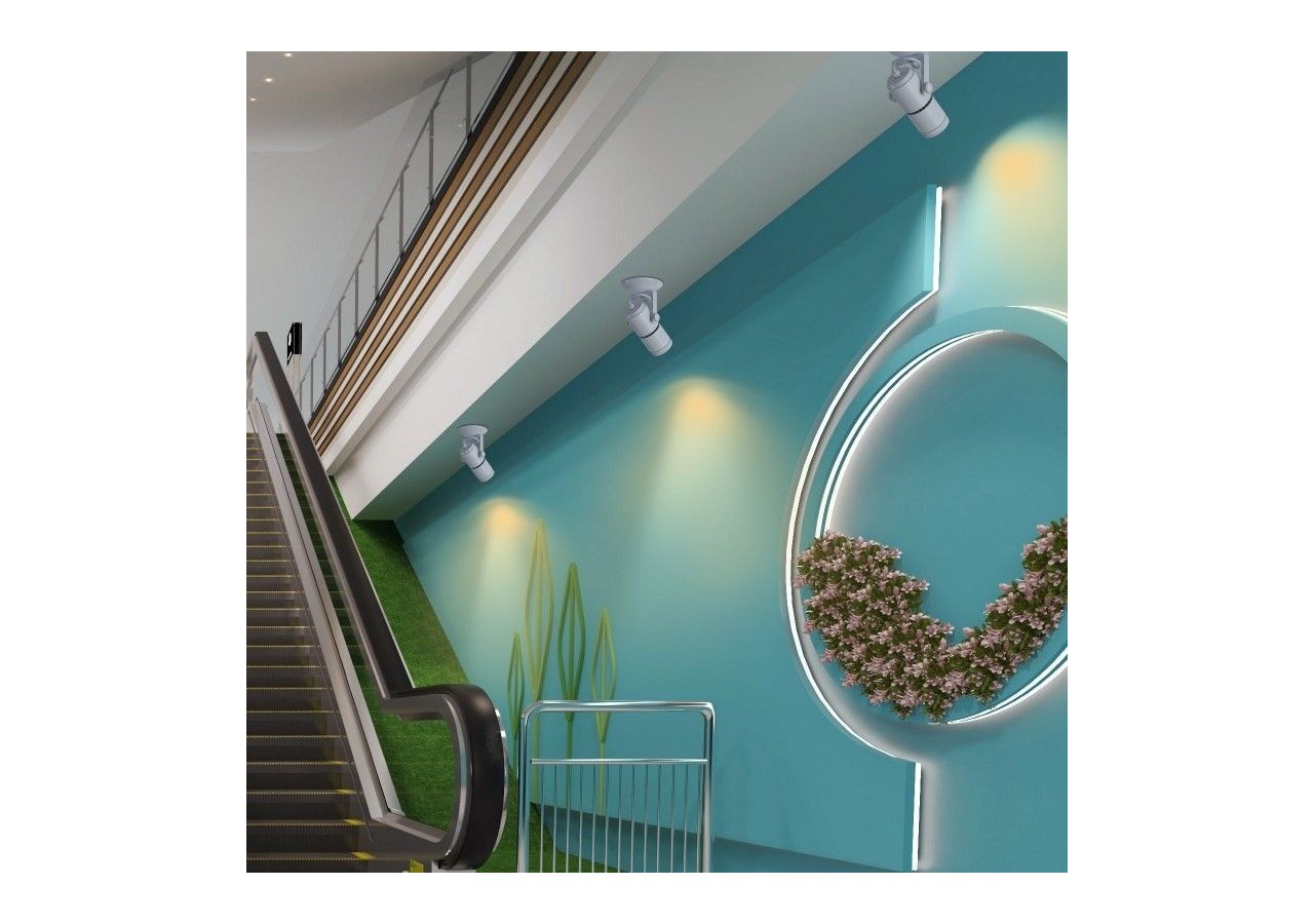 Spot LED COB encastrable 12W "Coopen" orientable avec zoom - L215-B - Barcelona LED