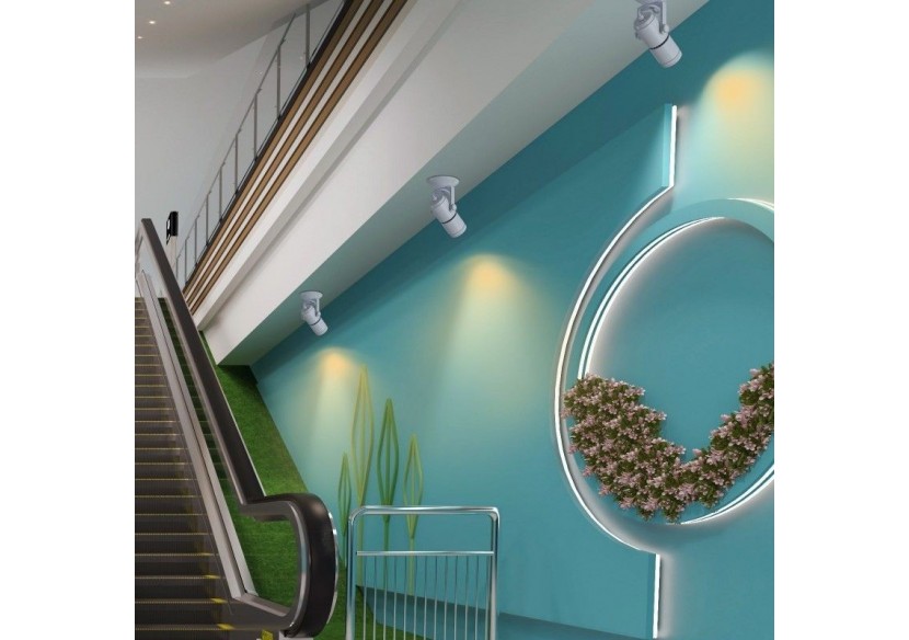 Spot LED COB encastrable 12W "Coopen" orientable avec zoom - L215-B - Barcelona LED