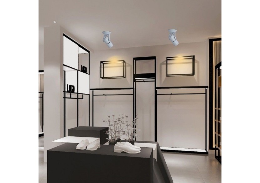 Spot LED COB encastrable 12W "Coopen" orientable avec zoom - L215-B - Barcelona LED