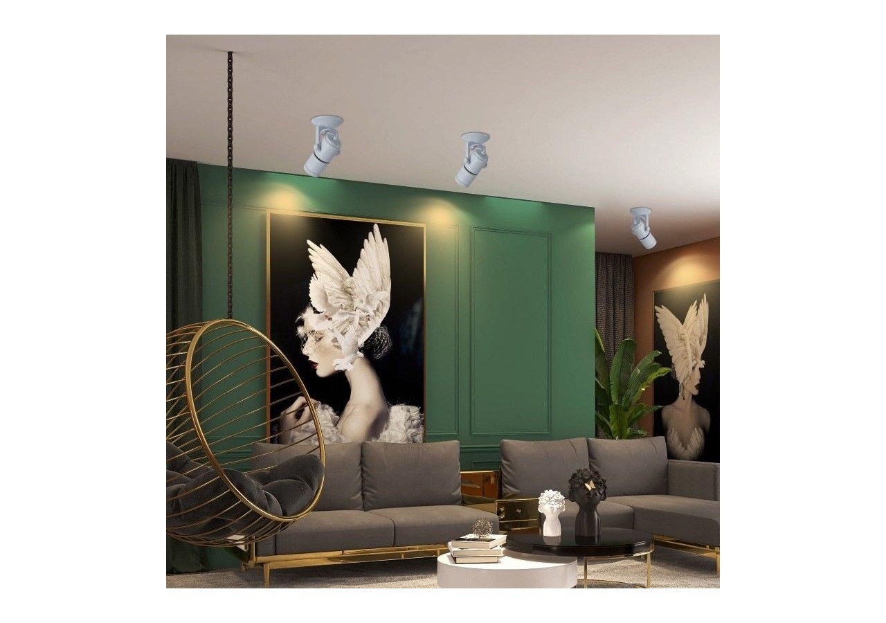 Spot LED COB encastrable 12W "Coopen" orientable avec zoom - L215-B - Barcelona LED