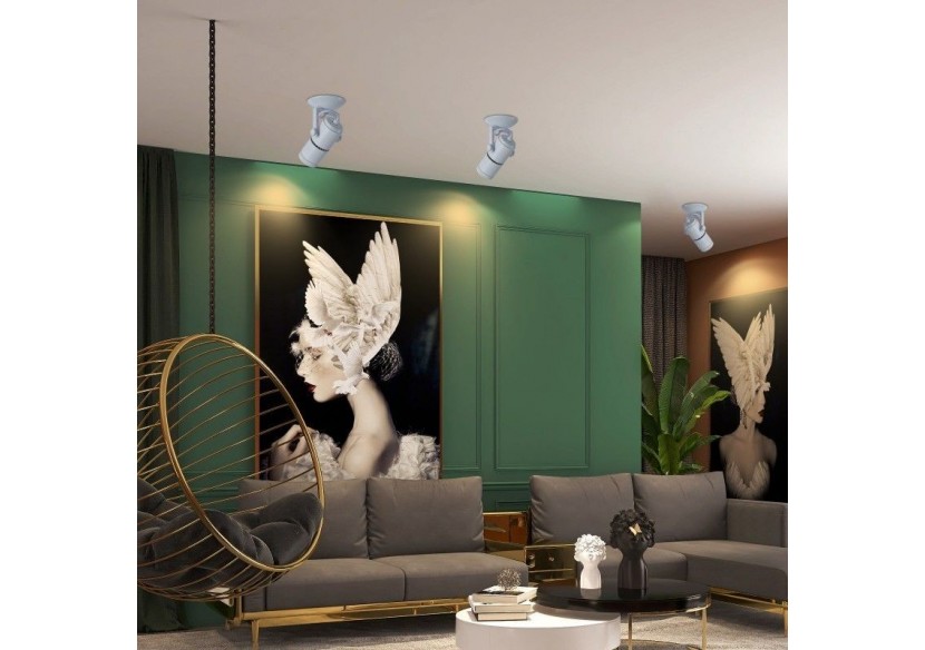 Spot LED COB encastrable 12W "Coopen" orientable avec zoom - L215-B - Barcelona LED