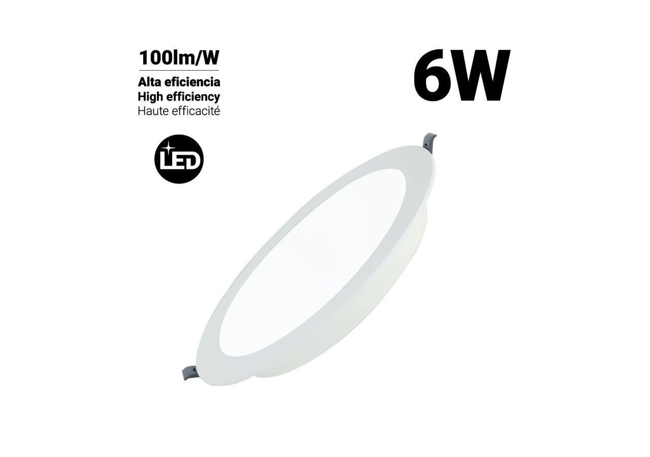Spot LED encastrable 6W découpe diamètre 95mm - B1241-B-6W-BC - Barcelona LED