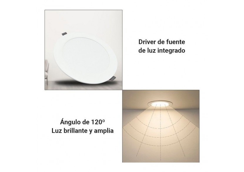 Spot LED encastrable 6W découpe diamètre 95mm - B1241-B-6W-BC - Barcelona LED Spot LED encastrable 6W découpe diamètre 95mm - B1241-B-6W-BC - Barcelona LED