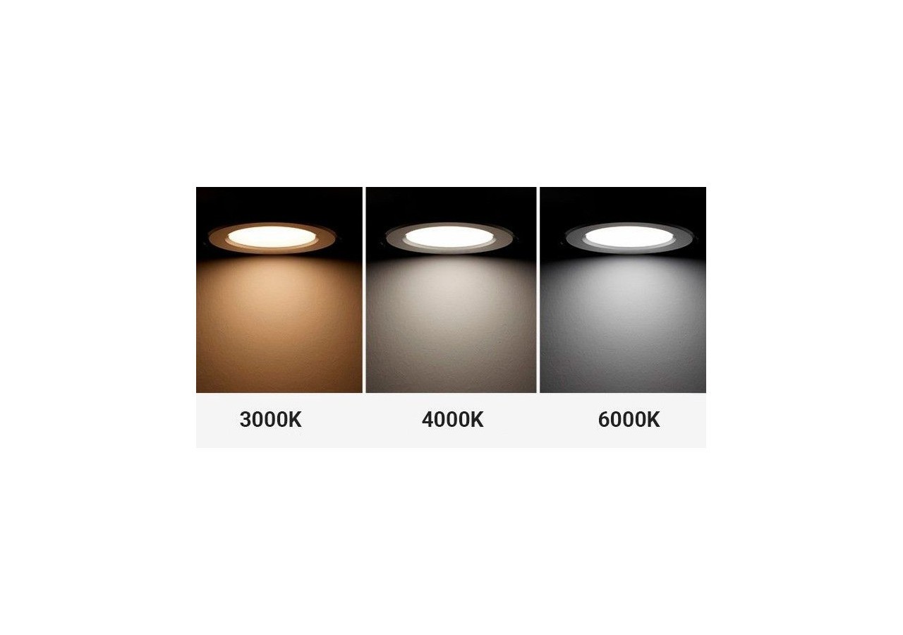 Spot LED encastrable 6W découpe diamètre 95mm - B1241-B-6W-BC - Barcelona LED