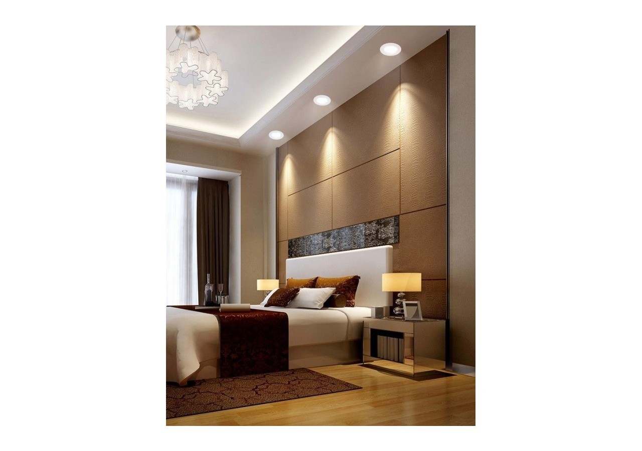 Spot LED encastrable 6W découpe diamètre 95mm - B1241-B-6W-BC - Barcelona LED