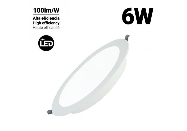 Spot LED encastrable 6W découpe diamètre 95mm - B1241-B-6W-BF - Barcelona LED