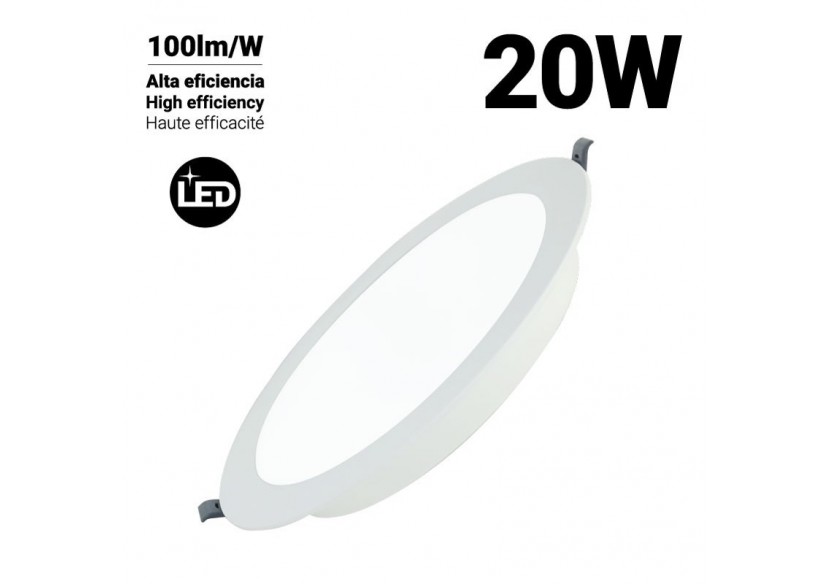 Spot LED encastrable 20W découpe diamètre 190mm - B1242-B-20W-BF - Barcelona LED Spot LED encastrable 20W découpe diamètre 190mm - B1242-B-20W-BF - Barcelona LED