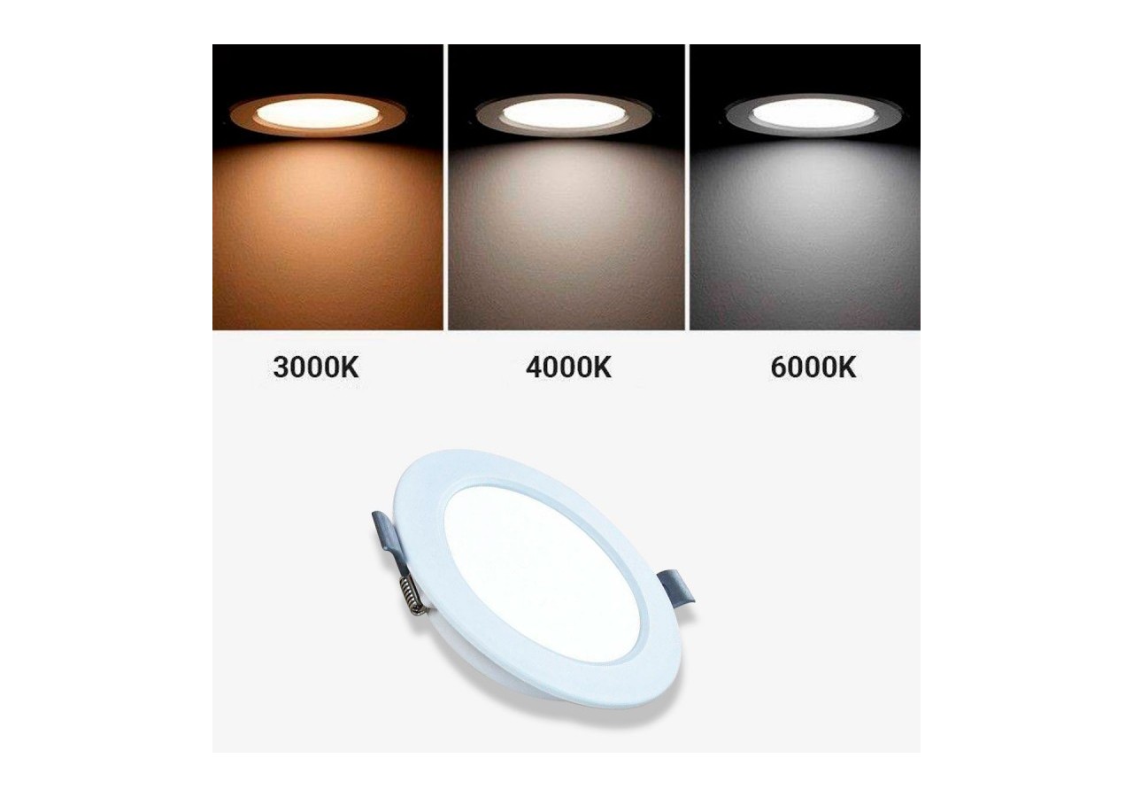 Spot LED encastrable 20W découpe diamètre 190mm - B1242-B-20W-BF - Barcelona LED