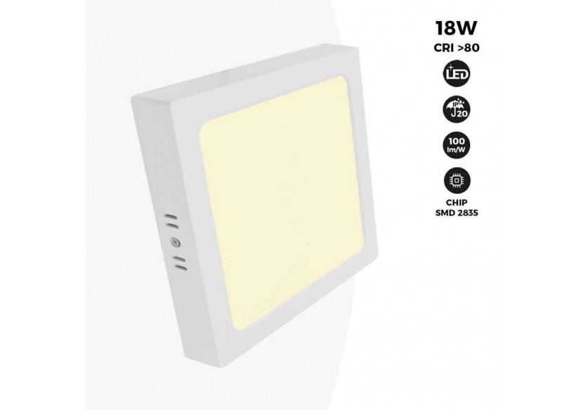 Plafonnier LED carré 18W - B1030-B-18W-BC - Barcelona LED Plafonnier LED carré 18W - B1030-B-18W-BC - Barcelona LED