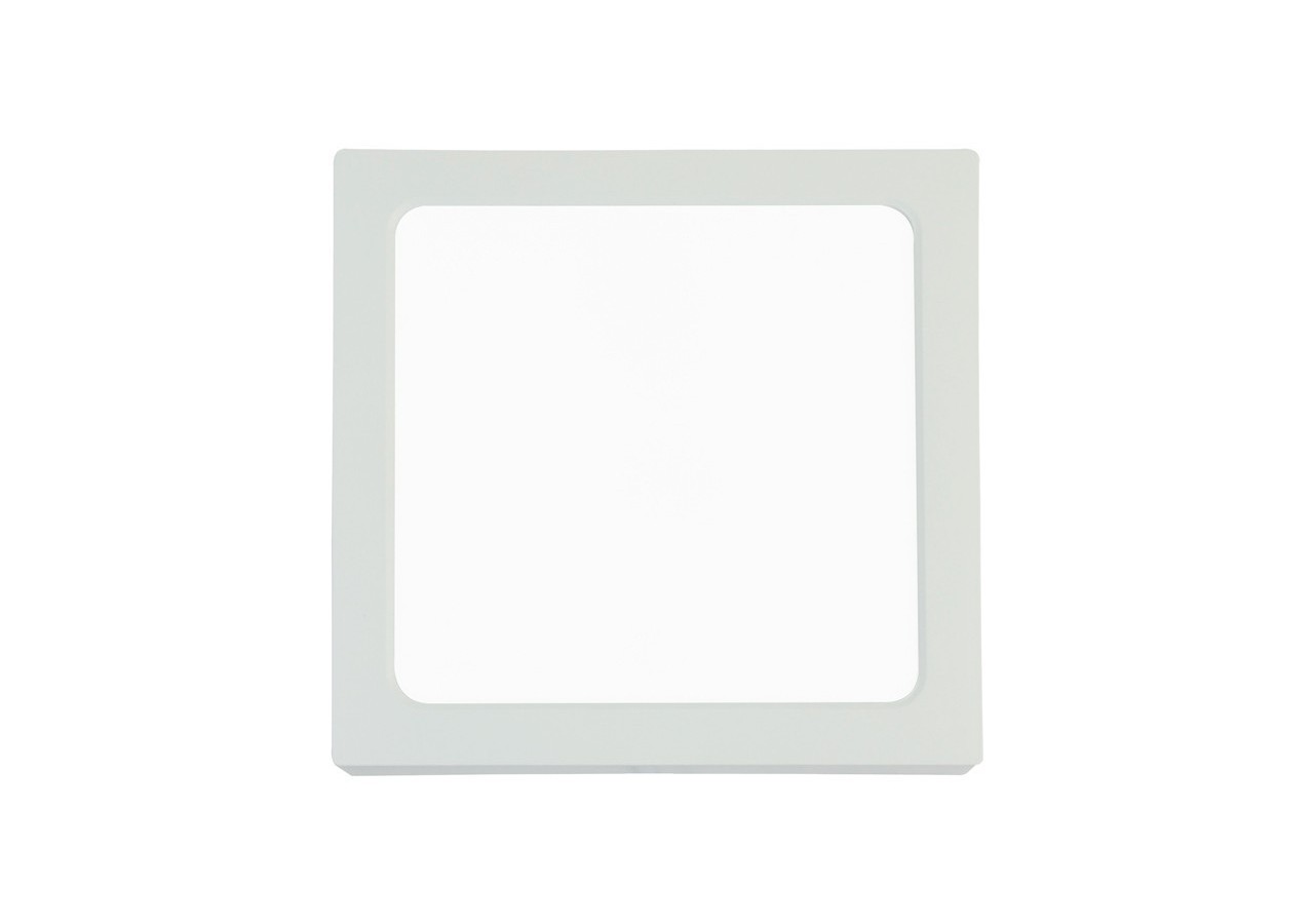 Plafonnier LED carré 18W - B1030-B-18W-BC - Barcelona LED