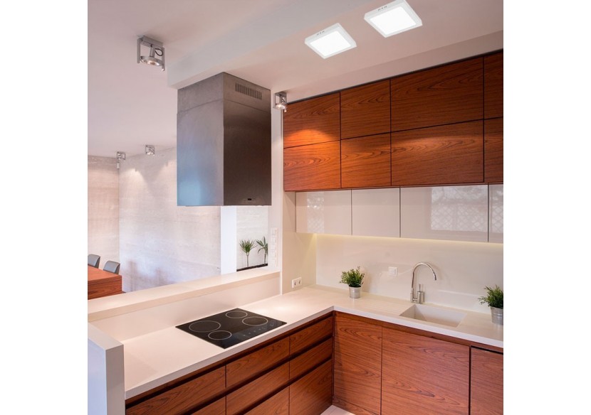 Plafonnier LED carré 18W - B1030-B-18W-BN - Barcelona LED Plafonnier LED carré 18W - B1030-B-18W-BN - Barcelona LED