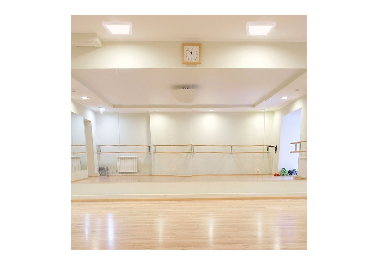 Plafonnier LED carré 18W - B1030-B-18W-BN - Barcelona LED