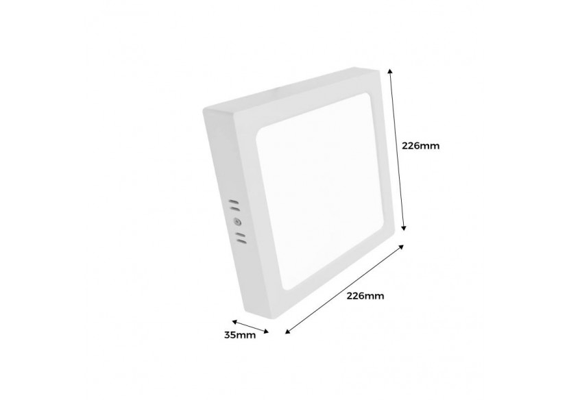 Plafonnier LED carré 18W - B1030-B-18W-BF - Barcelona LED Plafonnier LED carré 18W - B1030-B-18W-BF - Barcelona LED