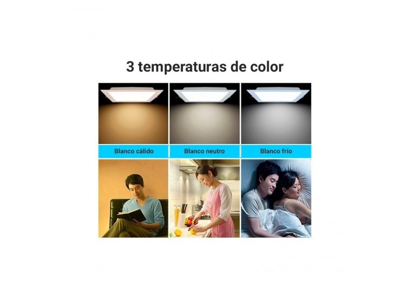 Dalle LED encastrable carré 22W découpe 190 X 190mm - B1040-B-22W-BF - Barcelona LED Dalle LED encastrable carré 22W découpe 190 X 190mm - B1040-B-22W-BF - Barcelona LED