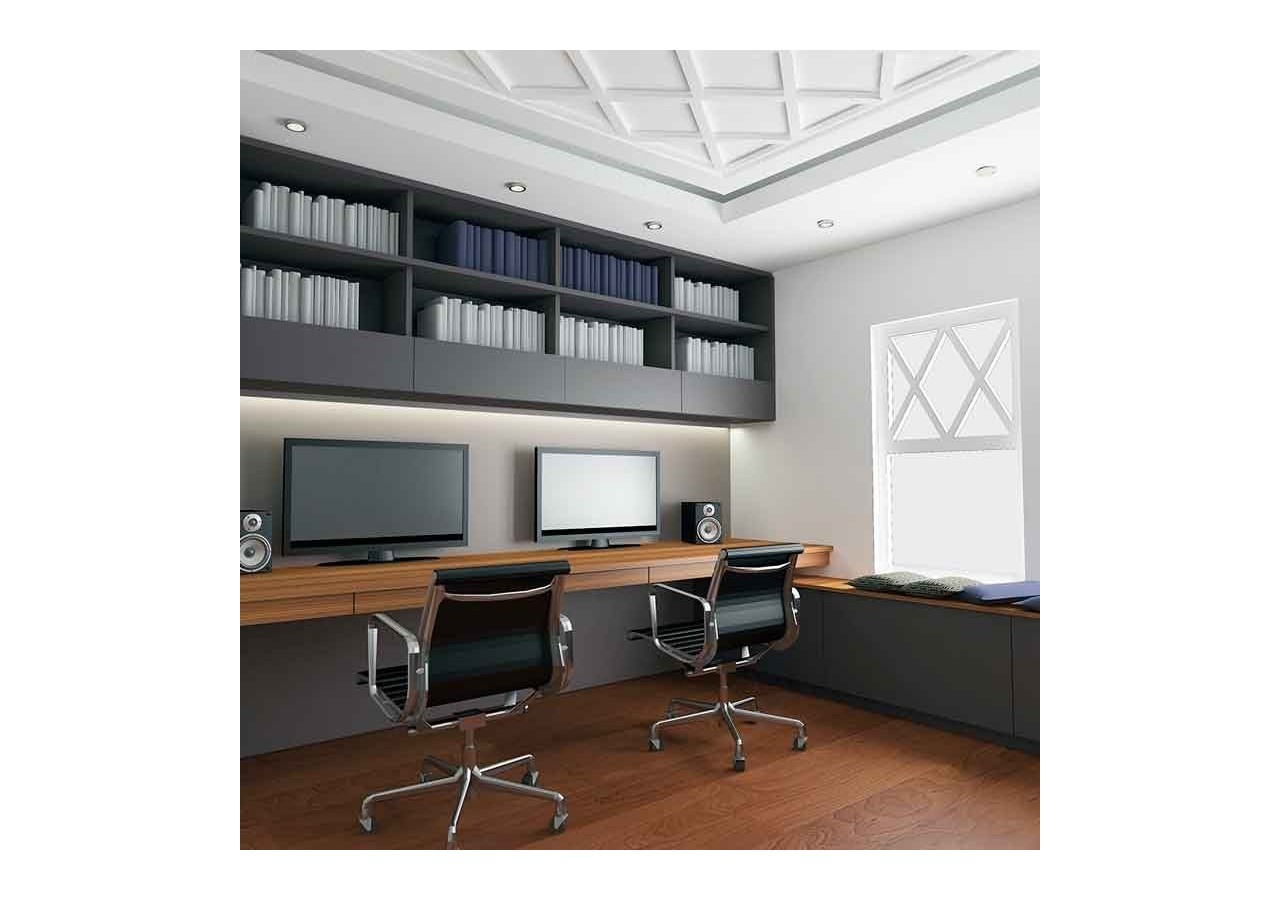 Plafonnier LED en saillie 18W Haute Efficacité - B1230-B-18W-BN - Barcelona LED