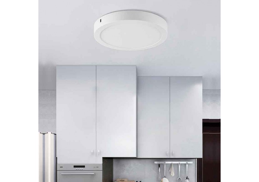 Plafonnier LED en saillie 18W Haute Efficacité - B1230-B-18W-BF - Barcelona LED