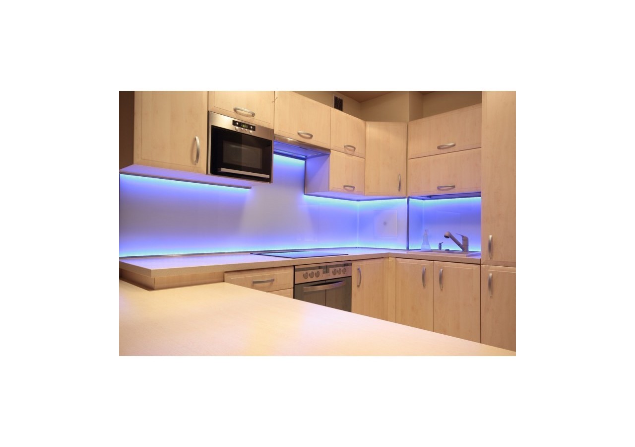 Ruban LED 24V DC - 18W/m - Couleurs - 10mm - IP20 - Rouleau de 5 mètres - 120ch/m - B1552-AZ - Barcelona LED