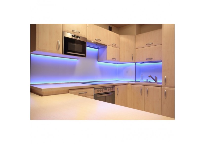 Ruban LED 24V DC - 18W/m - Couleurs - 10mm - IP20 - Rouleau de 5 mètres - 120ch/m - B1552-AZ - Barcelona LED