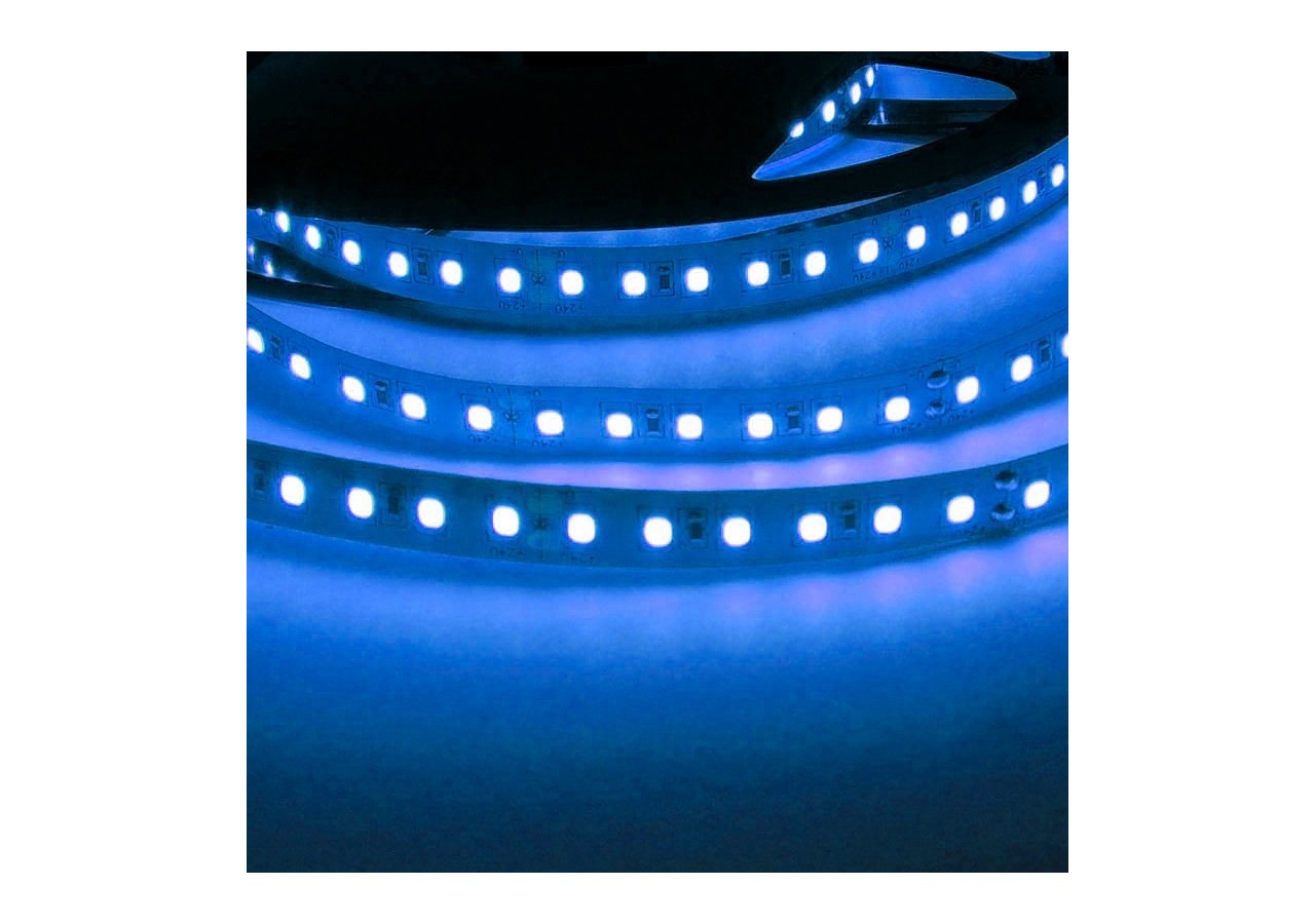 Ruban LED 24V DC - 18W/m - Couleurs - 10mm - IP20 - Rouleau de 5 mètres - 120ch/m - B1552-AZ - Barcelona LED