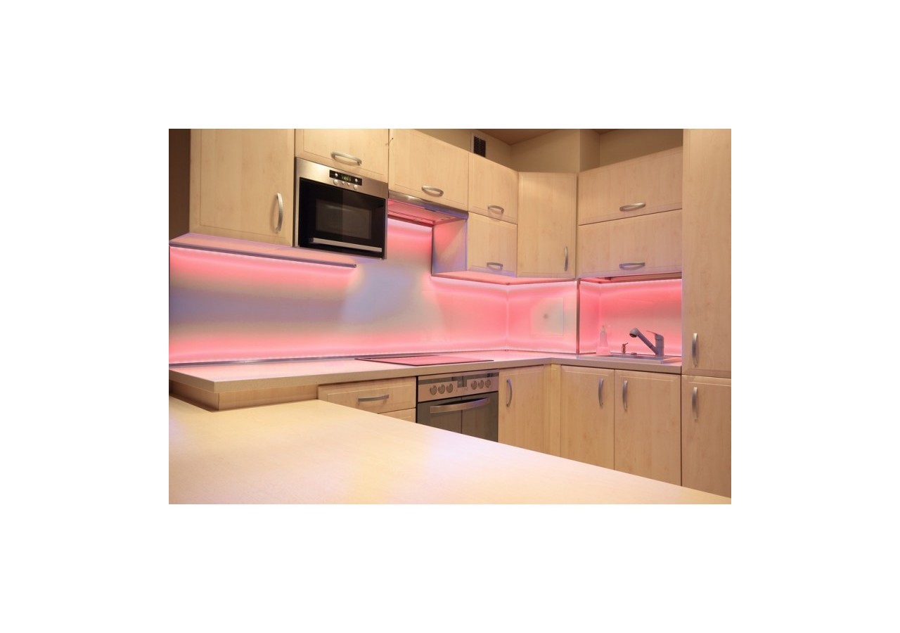 Ruban LED 24V DC - 18W/m - Couleurs - 10mm - IP20 - Rouleau de 5 mètres - 120ch/m - B1552-RO - Barcelona LED