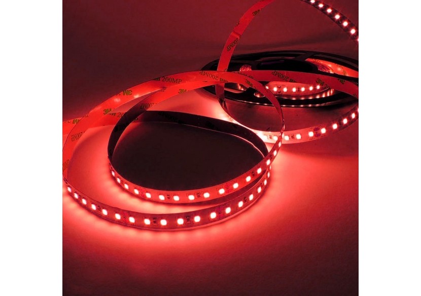 Ruban LED 24V DC - 18W/m - Couleurs - 10mm - IP20 - Rouleau de 5 mètres - 120ch/m - B1552-RO - Barcelona LED