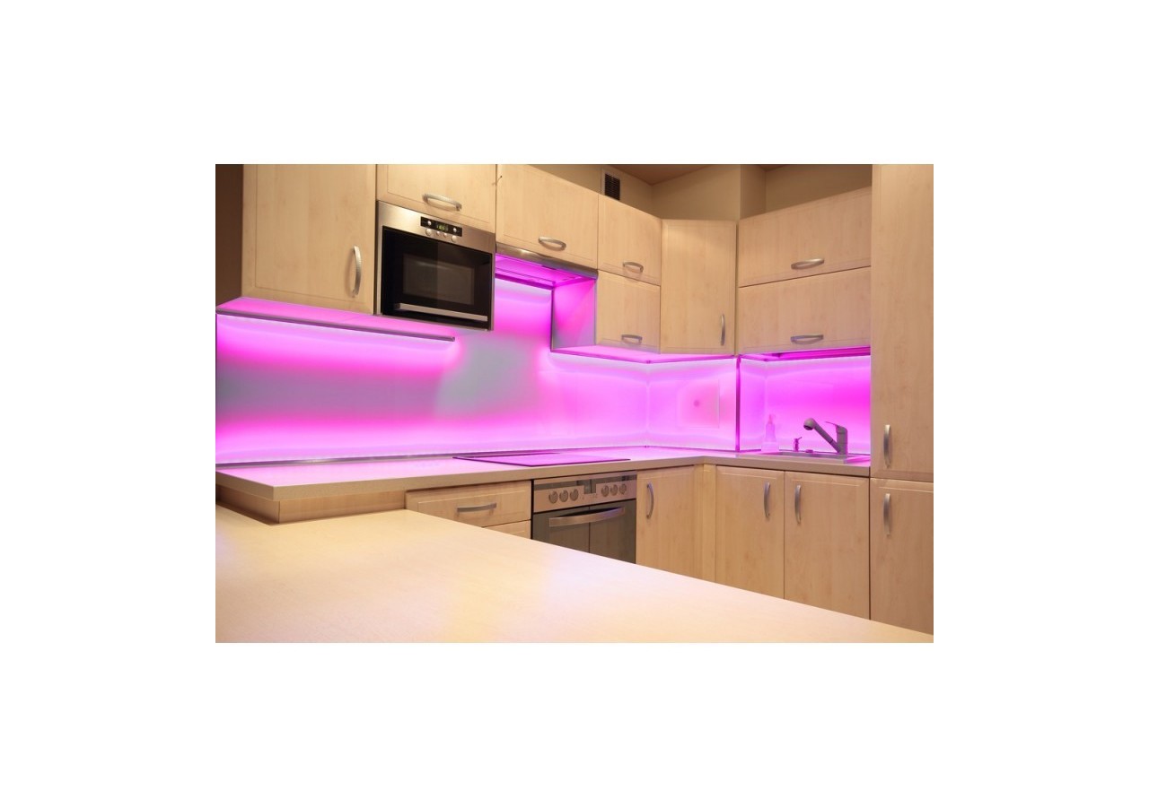 Ruban LED 24V DC - 18W/m - Couleurs - 10mm - IP20 - Rouleau de 5 mètres - 120ch/m - B1552SA - Barcelona LED