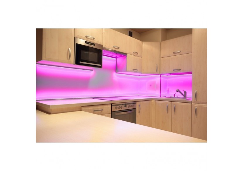 Ruban LED 24V DC - 18W/m - Couleurs - 10mm - IP20 - Rouleau de 5 mètres - 120ch/m - B1552SA - Barcelona LED