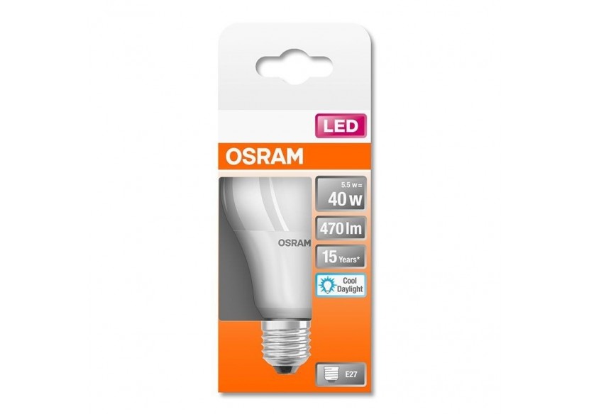 Ampoule LED E27 5,5W LEDVANCE - O127319 - Barcelona LED