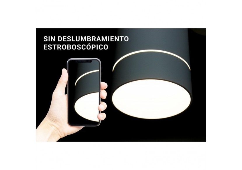 Plafonnier LED "Roller" 7W - L305-N - Barcelona LED