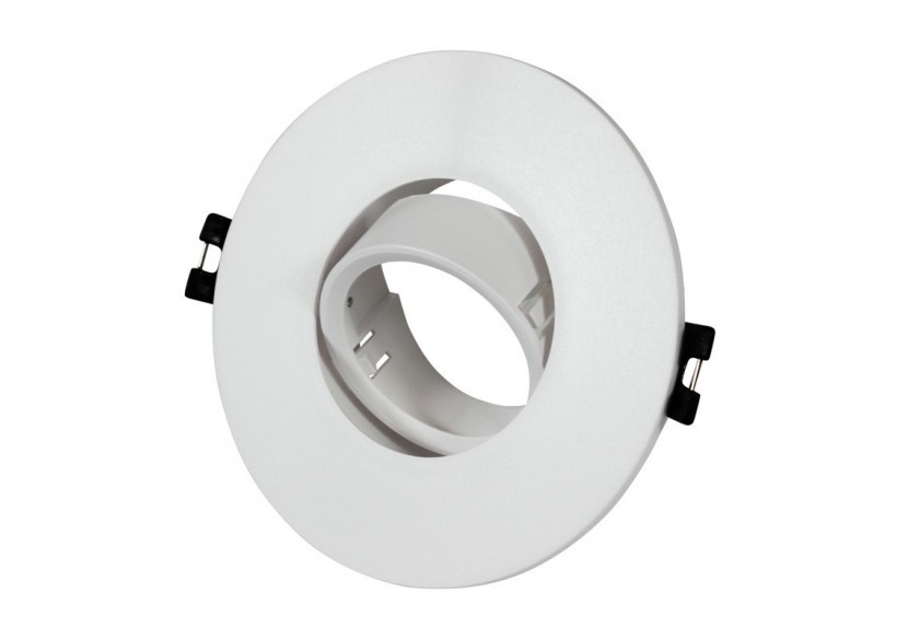 Collerette ronde orientable pour spot GU10 / MR16 diamètre 110mm - B986-R-B - Barcelona LED