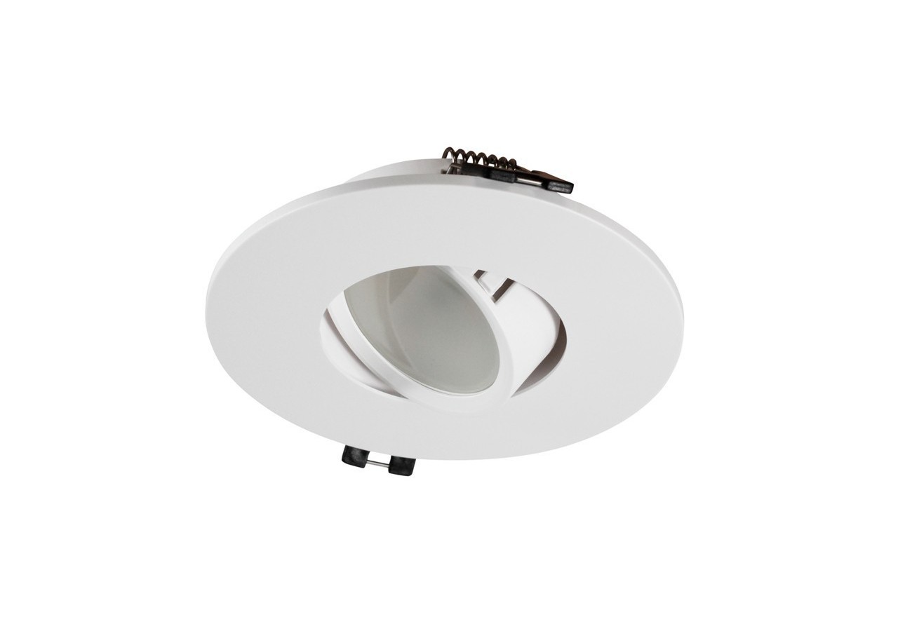Collerette ronde orientable pour spot GU10 / MR16 diamètre 110mm - B986-R-B - Barcelona LED