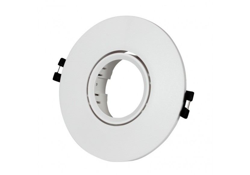 Collerette ronde orientable pour spot GU10 / MR16 diamètre 110mm - B986-R-B - Barcelona LED