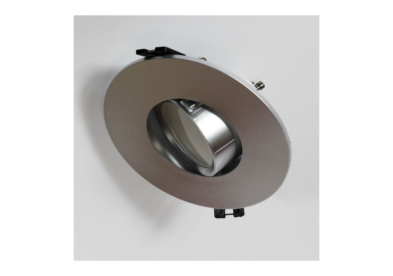 Collerette ronde orientable pour spot GU10 / MR16 diamètre 110mm - B986-R-P - Barcelona LED