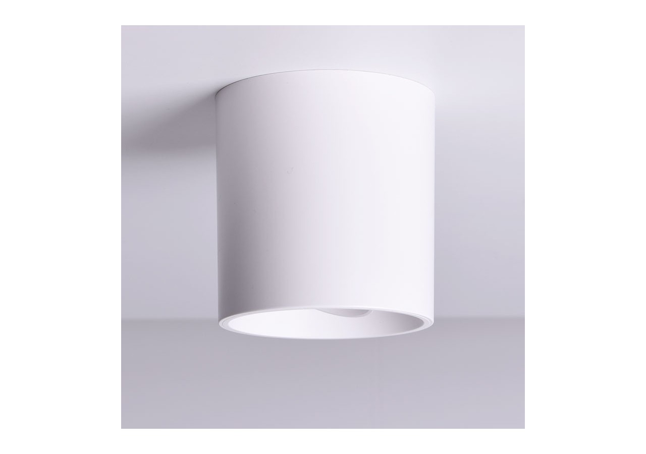 Applique plafond en polycarbonate orientable - GU10 - B985-R-B - Barcelona LED