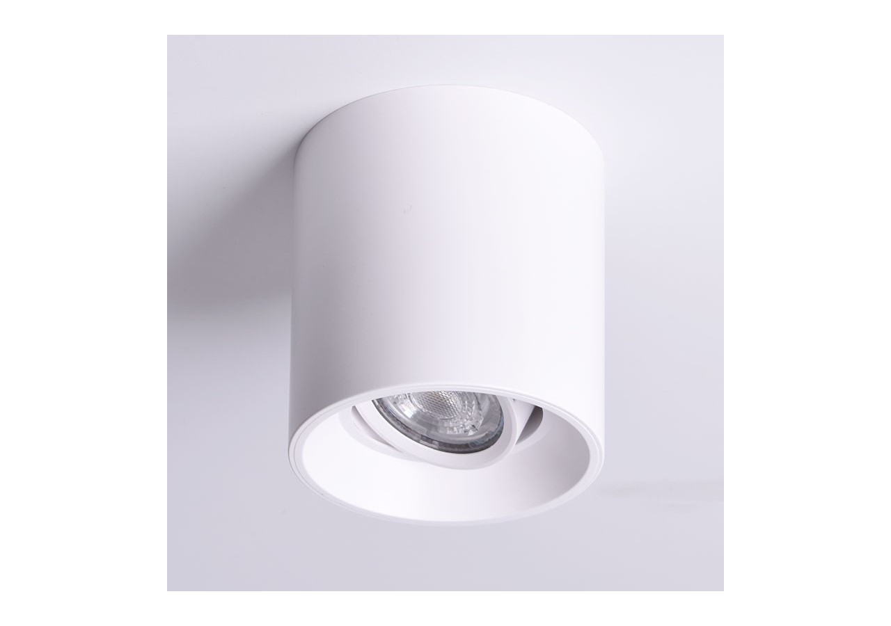 Applique plafond en polycarbonate orientable - GU10 - B985-R-B - Barcelona LED