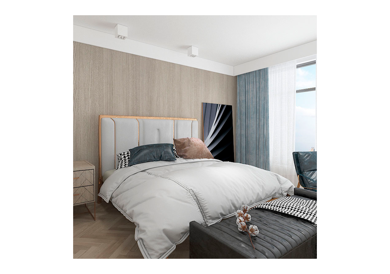 Applique plafond carrée en polycarbonate - Orientable - GU10 - B984-C-B - Barcelona LED