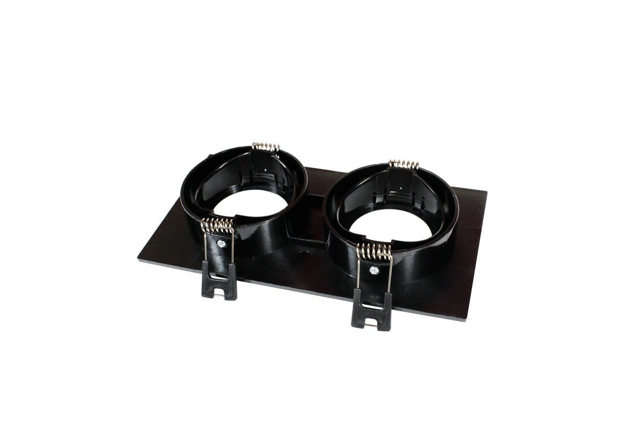 Cadran encastrable orientable pour 2 ampoules GU10, MR16 - B983-C-N - Barcelona LED