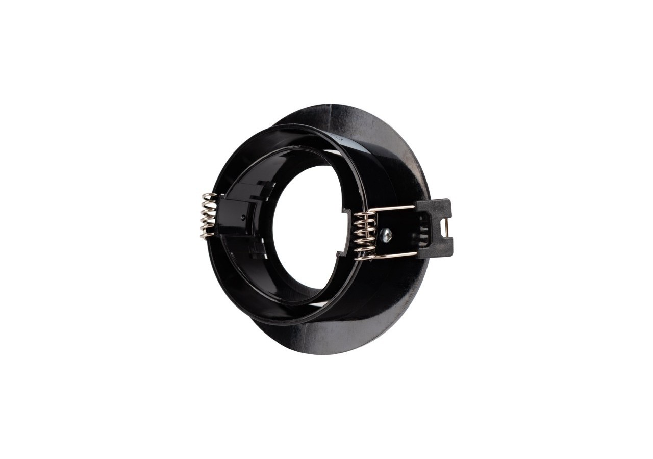 Collerette ronde orientable à encastrer pour ampoule GU10/MR16 - Découpe diamètre 75mm - B981-R-N - Barcelona LED