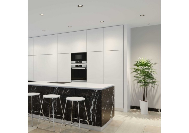 Support spot encastré pour ampoule GU10 / MR16 - Coupe diamètre 70mm - B980-R-N - Barcelona LED 2